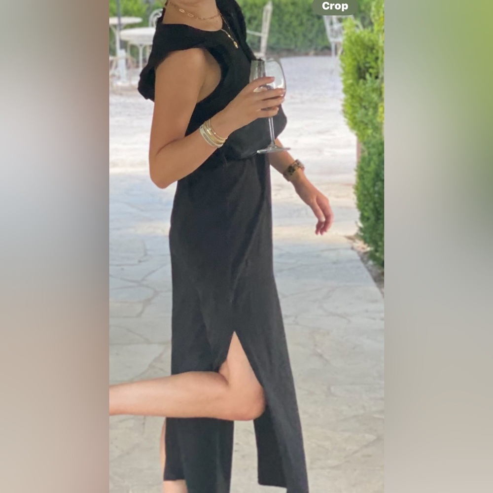 Z Supply Classic Black Tee dress